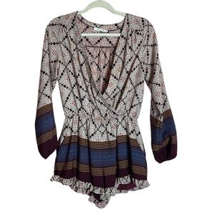 Honey Belle Floral Romper | Women’s | Size Small